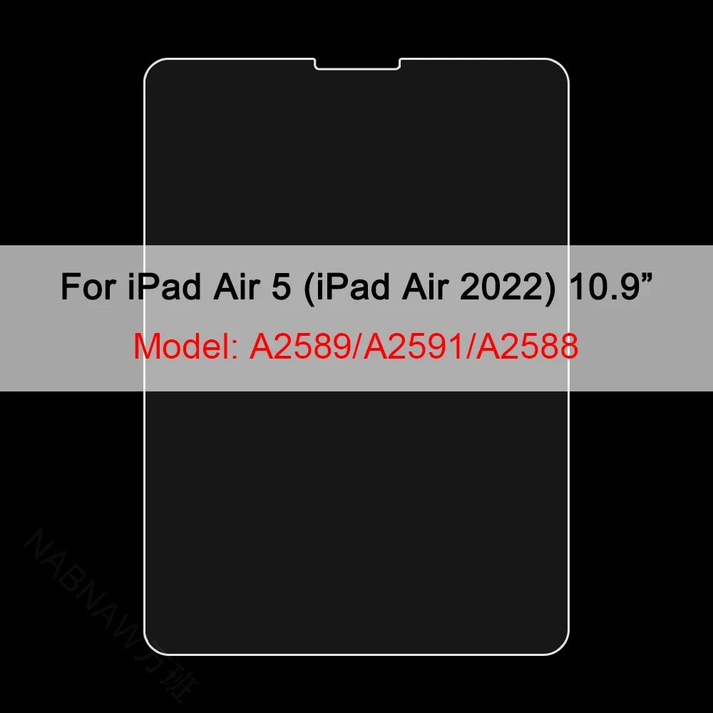 3pcs Like Paper Film For Ipad Pro 11 12.9 6th 9th 10th generation Screen Protector For Ipad Air 5 4 10.9 Mini 6 5 12 9 10.2 9.7