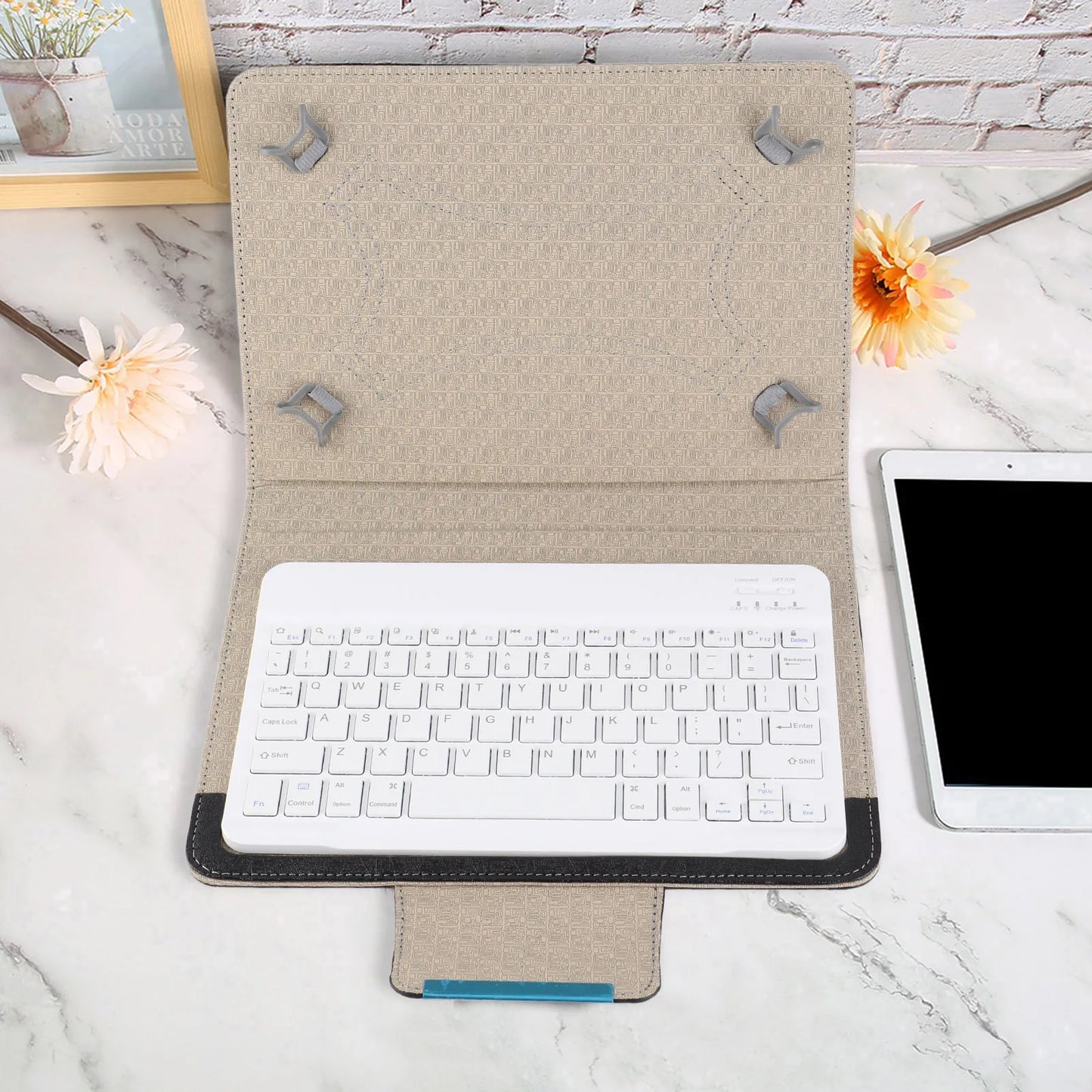 10'' Tablet Laptop Universal PU Protective Case Cover Bluetooth Keyboard for Android IOsWIN Bluetooth Keyboard Case Tablet Case