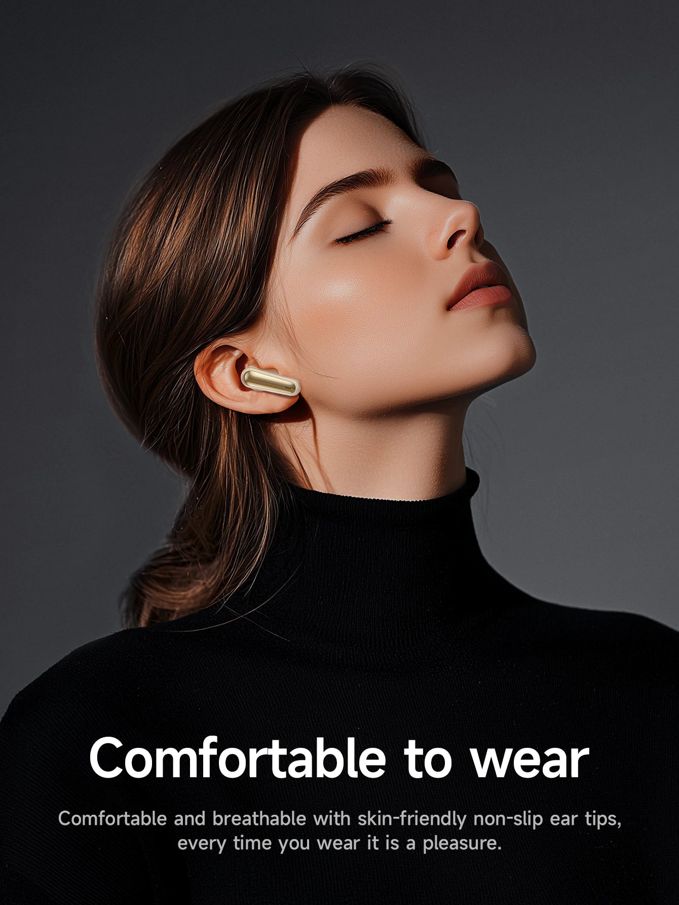 HOCO EQ23 Plus ANC+ENC Noise Reduction Bluetooth 5.4 Wireless Earphones HiFi Audio Earbuds Type-C Charging Box 4 Mics Headsets
