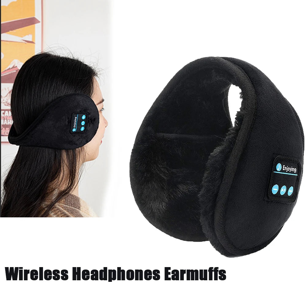 Wireless Earmuffs, Headphones Warmer Ear Muffs,Wireless Headphones Earmuffs Bluetooth Music Earmuffs Intelligent Wireless Music
