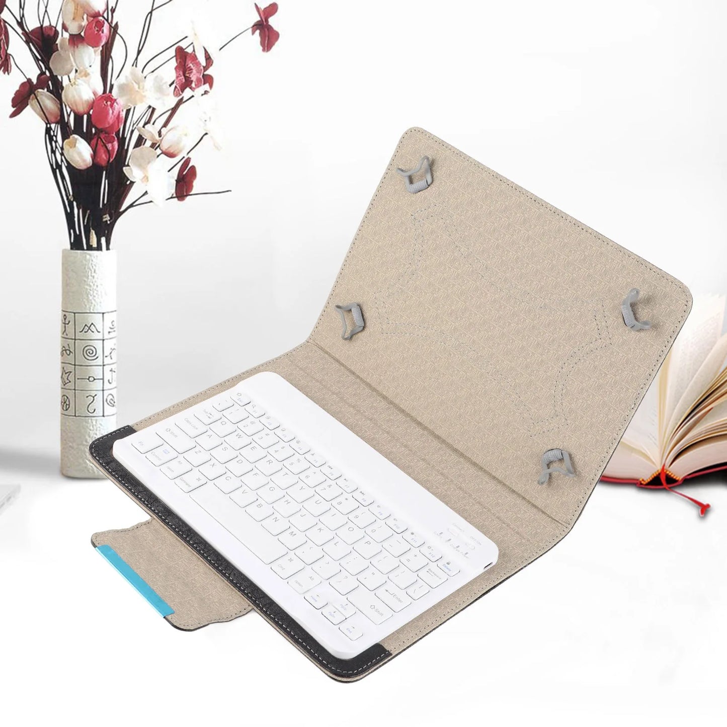 10'' Tablet Laptop Universal PU Protective Case Cover Bluetooth Keyboard for Android IOsWIN Bluetooth Keyboard Case Tablet Case