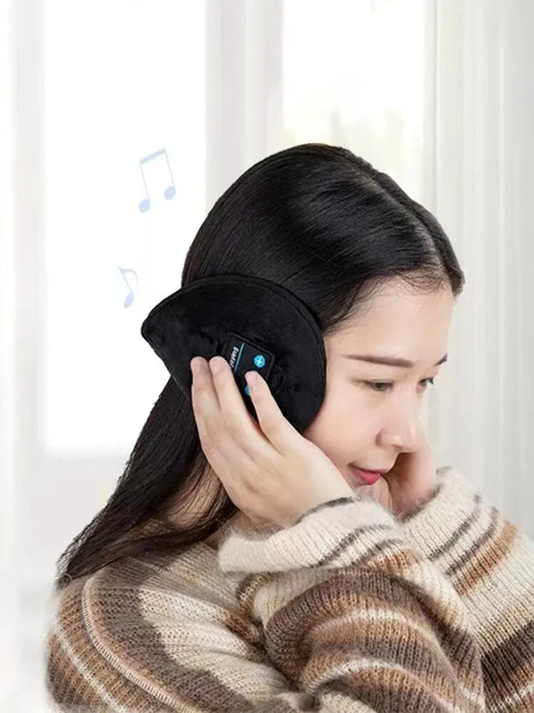 Wireless Earmuffs, Headphones Warmer Ear Muffs,Wireless Headphones Earmuffs Bluetooth Music Earmuffs Intelligent Wireless Music