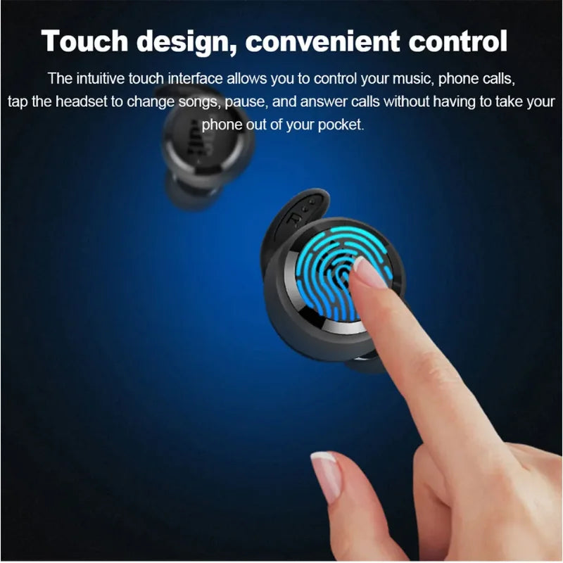 JBL T280 Wireless Bluetooth Earphones Noise Cancelling Earbuds In Ear HiFi Sports Gaming Headphones With Microphone