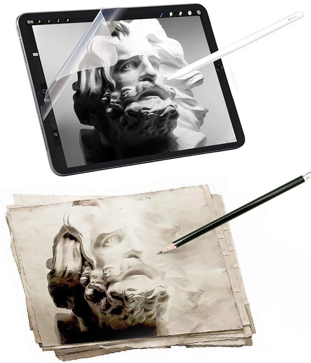 3pcs Like Paper Film For Ipad Pro 11 12.9 6th 9th 10th generation Screen Protector For Ipad Air 5 4 10.9 Mini 6 5 12 9 10.2 9.7