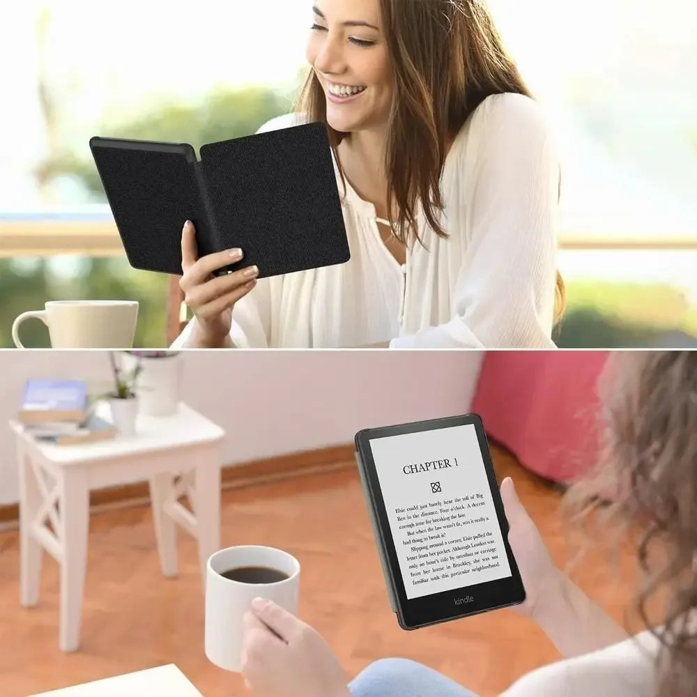 For Kindle 10th Generation Case 6'' J9G29R 2019 PU Leather Cover Wake/Sleep Soft TPU Protective Ebook Kindle Accessories Funda