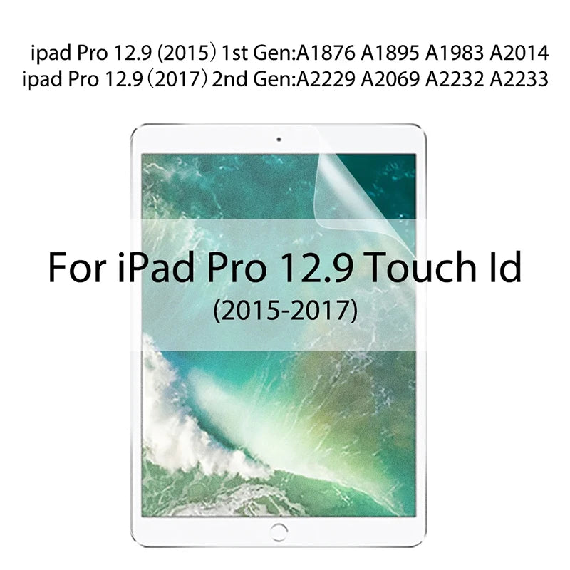 3pcs Like Paper Film For Ipad Pro 11 12.9 6th 9th 10th generation Screen Protector For Ipad Air 5 4 10.9 Mini 6 5 12 9 10.2 9.7