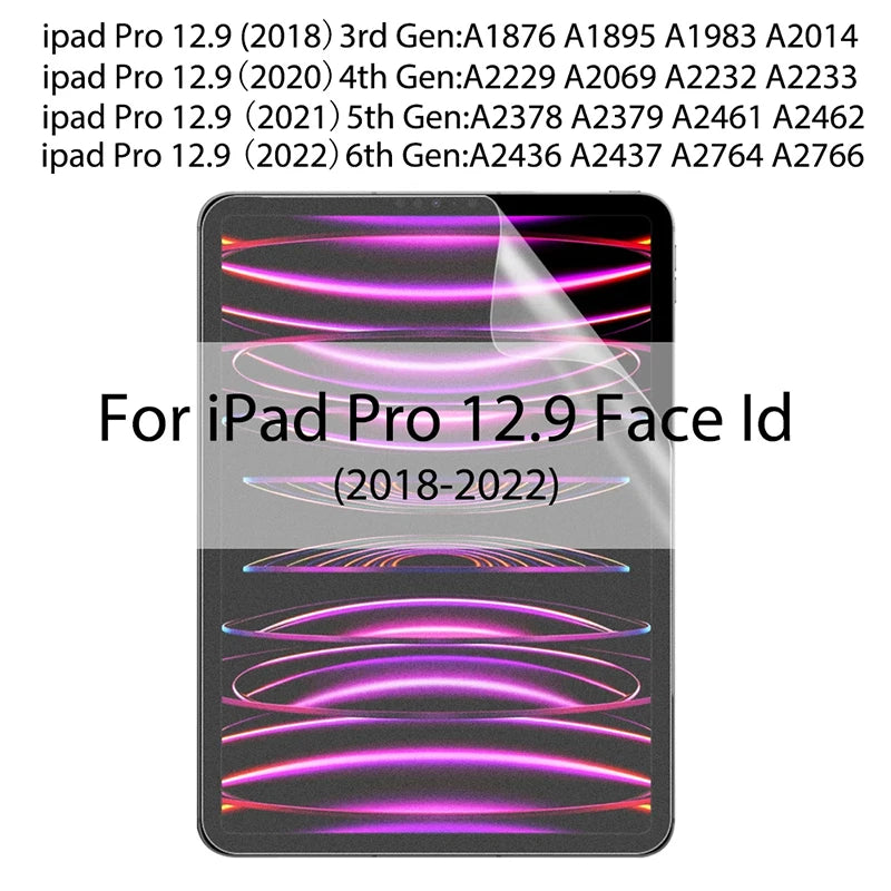 3pcs Like Paper Film For Ipad Pro 11 12.9 6th 9th 10th generation Screen Protector For Ipad Air 5 4 10.9 Mini 6 5 12 9 10.2 9.7