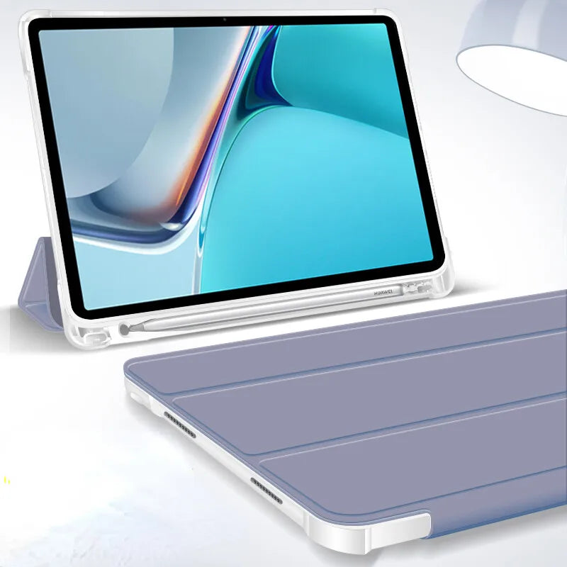 Tablet Leather Cover For Huawei Matepad 11.5S SE11 T10S T10 SE 10.4 MatePad 11 Pro 11 10.4 Pro 10.8 V6 V7 with Pencil Holder