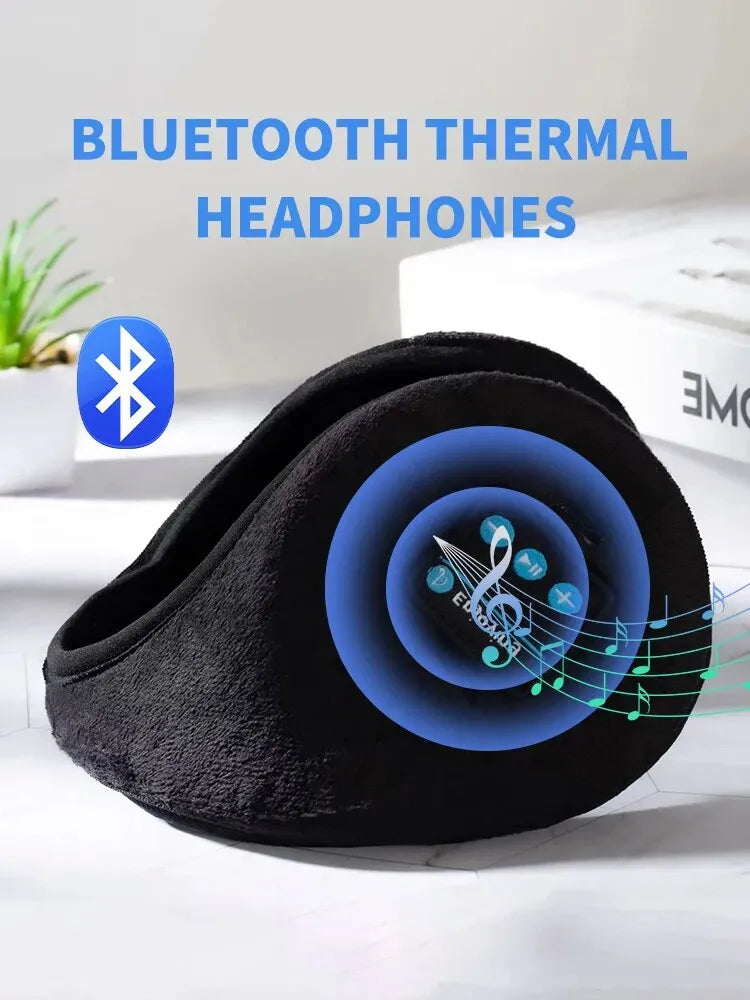 Wireless Earmuffs, Headphones Warmer Ear Muffs,Wireless Headphones Earmuffs Bluetooth Music Earmuffs Intelligent Wireless Music
