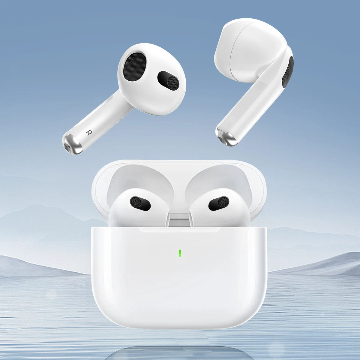 2025 Brand New Bluetooth Wireless Earbuds Bluetooth 5.3 technology ensures stable connection 20-hour ultra-long battery life Com