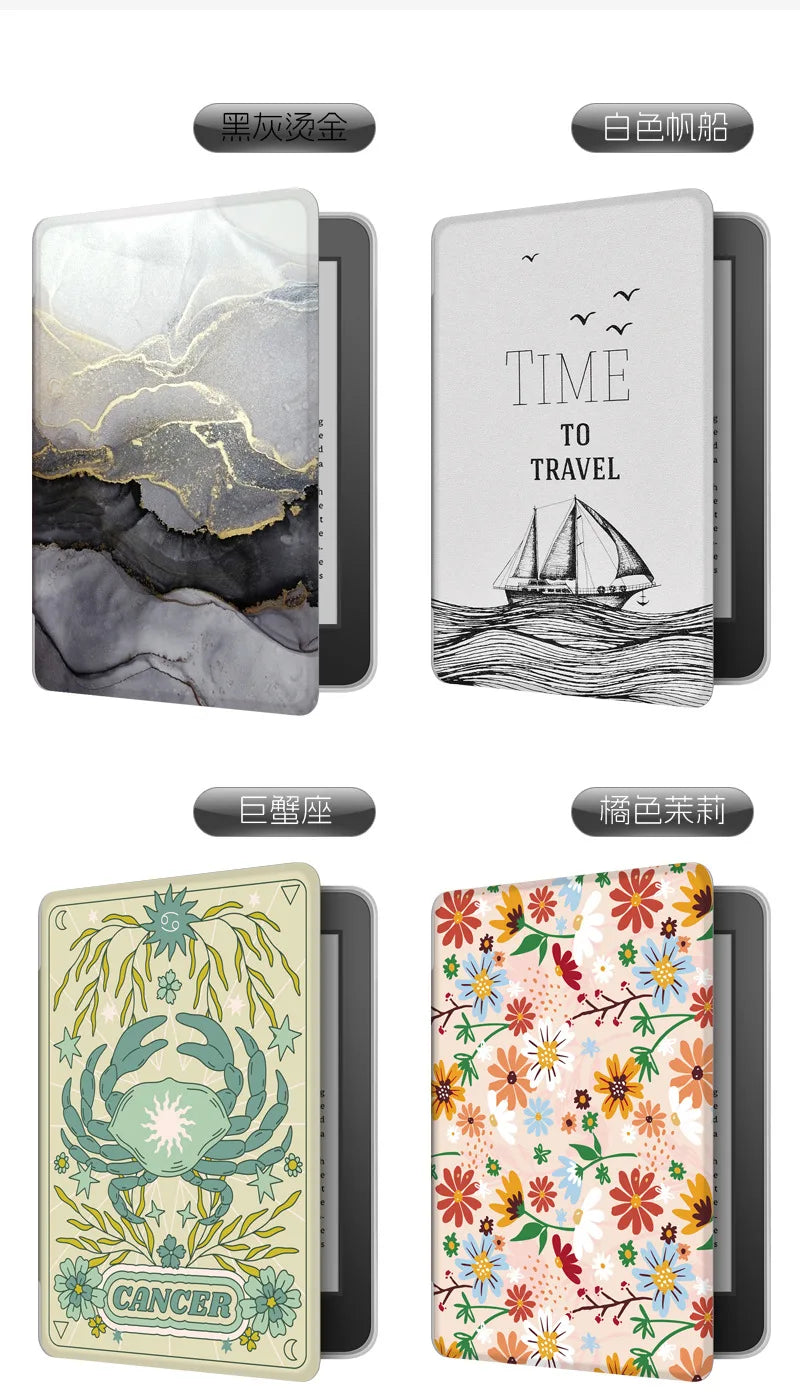 Case for Kindle 2024 2022 2021 Paperwhite Colorsoft 1 2 3 5 6 10th 11th 12th Generation 6 6.8 7 Inch Protective Shell Case