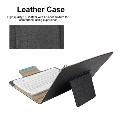 10'' Tablet Laptop Universal PU Protective Case Cover Bluetooth Keyboard for Android IOsWIN Bluetooth Keyboard Case Tablet Case