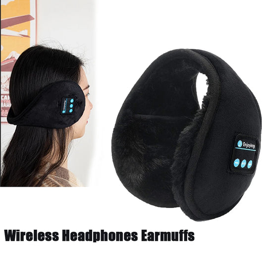 Wireless Earmuffs, Headphones Warmer Ear Muffs,Wireless Headphones Earmuffs Bluetooth Music Earmuffs Intelligent Wireless Music