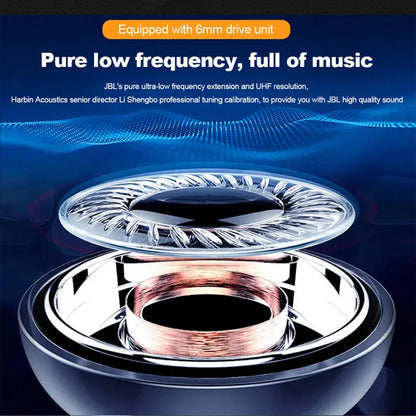 JBL T280 Wireless Bluetooth Earphones Noise Cancelling Earbuds In Ear HiFi Sports Gaming Headphones With Microphone